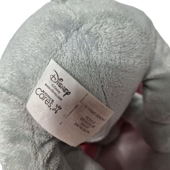 Kohls Cares Disney Dumbo Gray Elephant Plush 10.5" - Picture 6 of 6